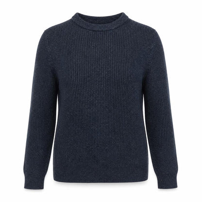 Marks and Spencer Womens Blue Round Neck Polyamide Pullover Jumper Size S