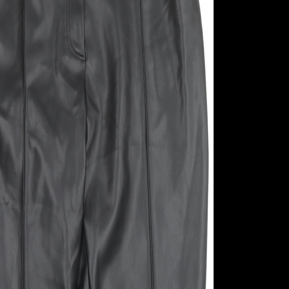 Womens UK Size 20 Marks and Spencer Regular Fit  Black Trousers