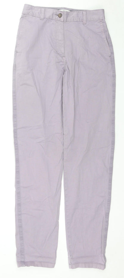 Womens UK Size 6 Marks and Spencer Regular Fit  Purple Trousers