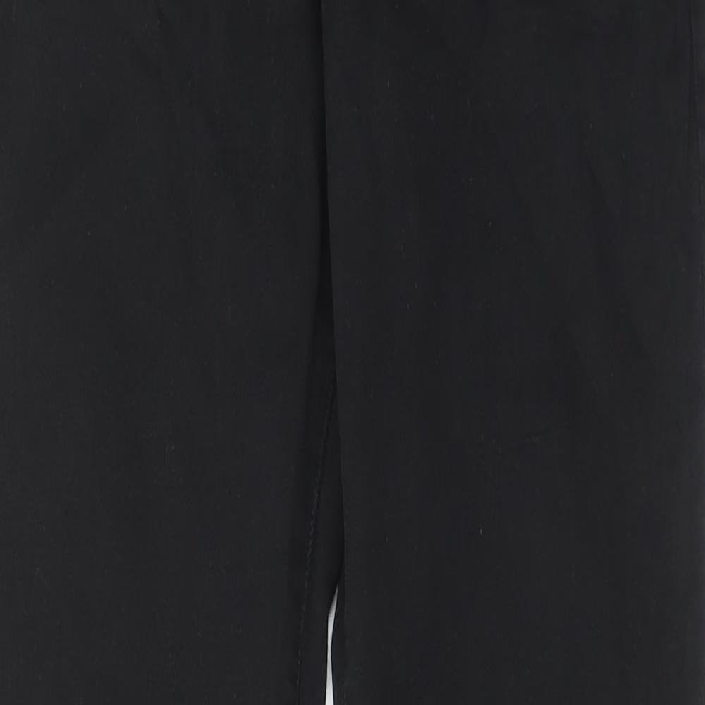 Womens UK Size 30 in Marks and Spencer Slim Fit Bootcut Black Jeans