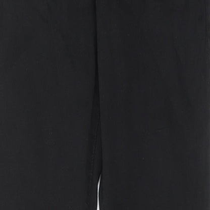 Womens UK Size 30 in Marks and Spencer Slim Fit Bootcut Black Jeans