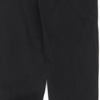 Womens UK Size 30 in Marks and Spencer Slim Fit Bootcut Black Jeans