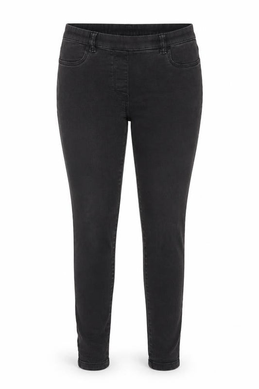Womens UK Size 14 M&Co Regular Fit Skinny Grey Jeans
