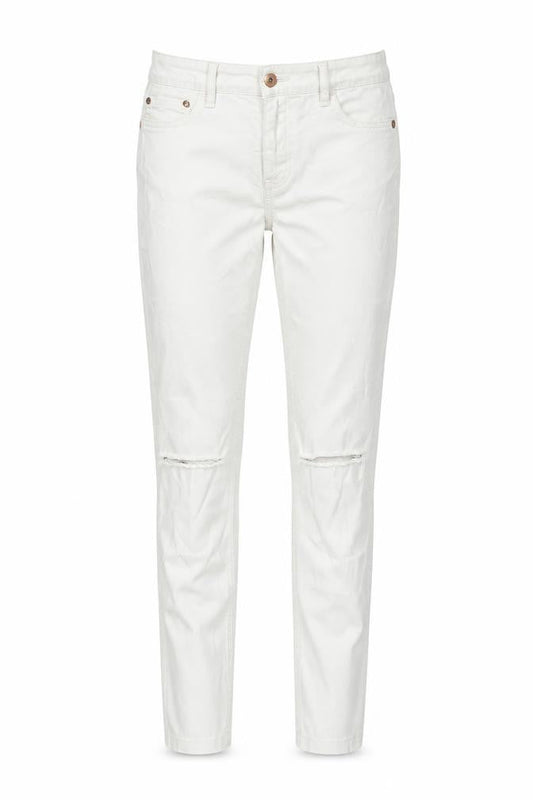 Seed Heritage Womens Ivory Cotton Skinny Jeans Size 8 L25 in Regular Zip