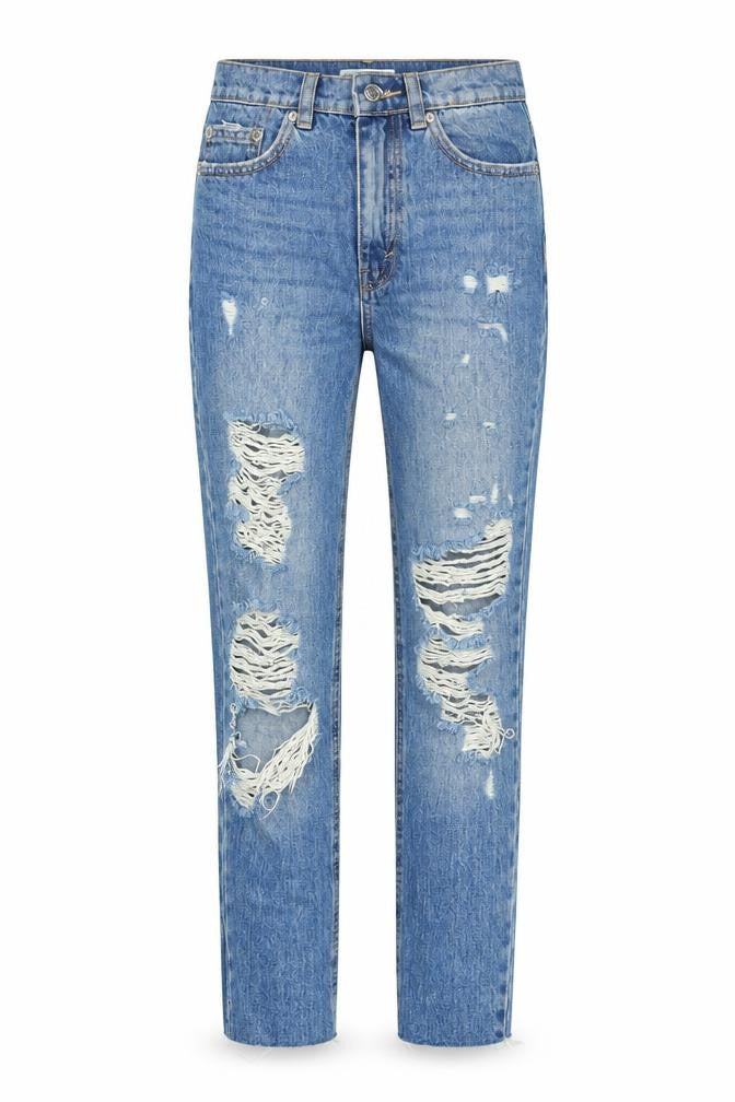 Womens UK Size 4 Pull&Bear Regular Fit Skinny Blue Jeans