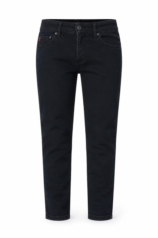Womens UK Size 10 Fragile Regular Fit Skinny Black Jeans