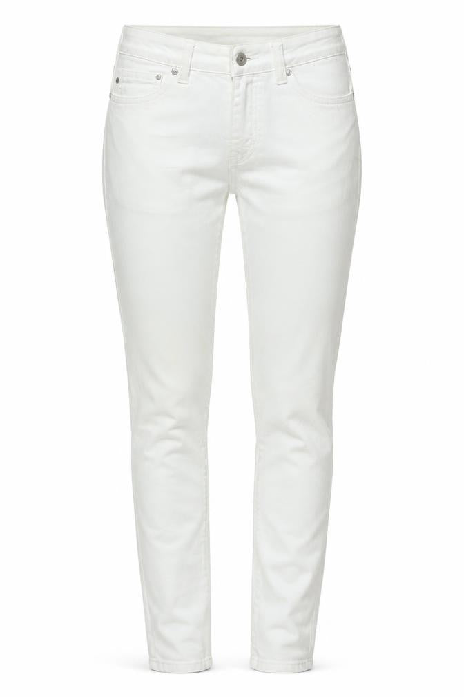 Womens UK Size 24 in Blue Spice Regular Fit Skinny Ivory Jeans