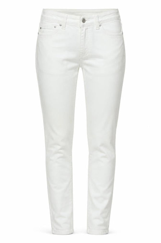 Womens UK Size 24 in Blue Spice Regular Fit Skinny Ivory Jeans