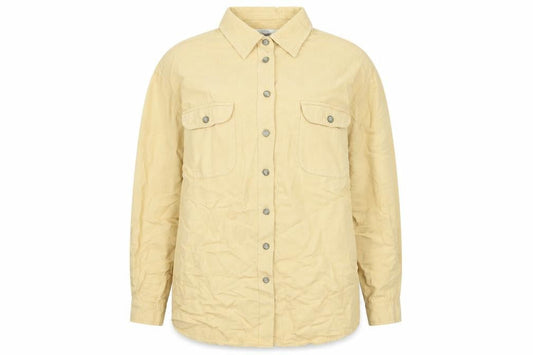Womens UK Size 18 St Michael Yellow Basic Button-Up