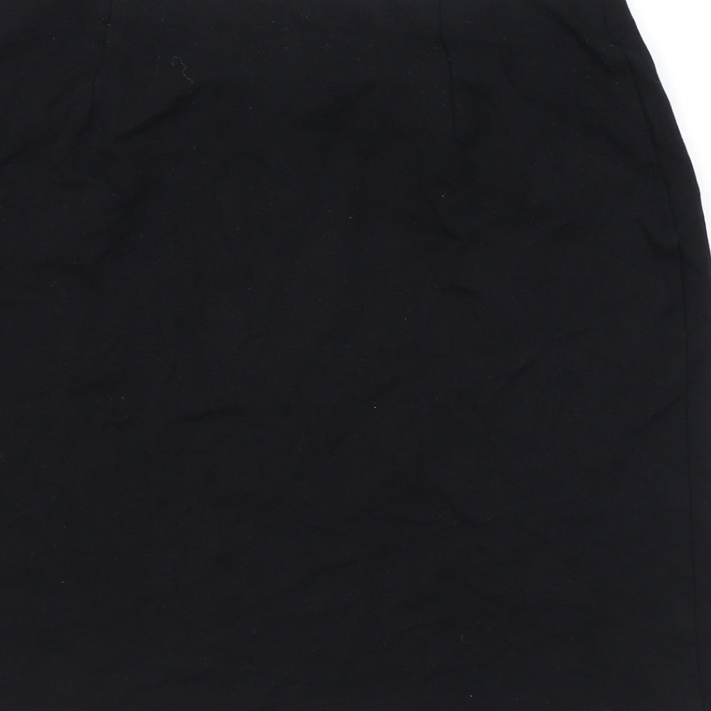 Marks and Spencer Womens Black Viscose Bandage Skirt Size 12