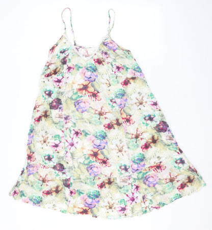 NEXT Womens Multicoloured Floral Viscose Cover Up Size 6