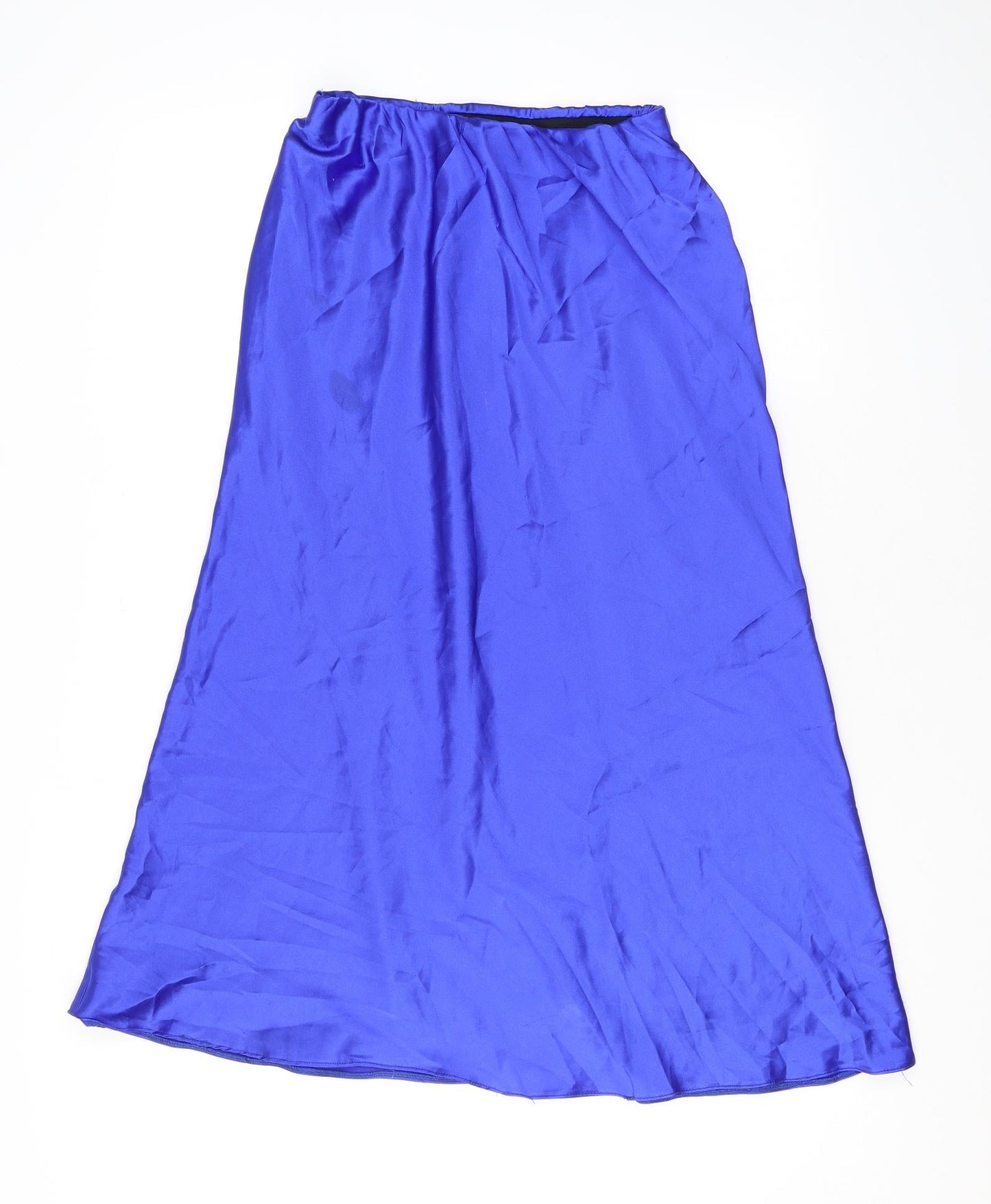 New Look Womens Purple Polyester A-Line Skirt Size 10