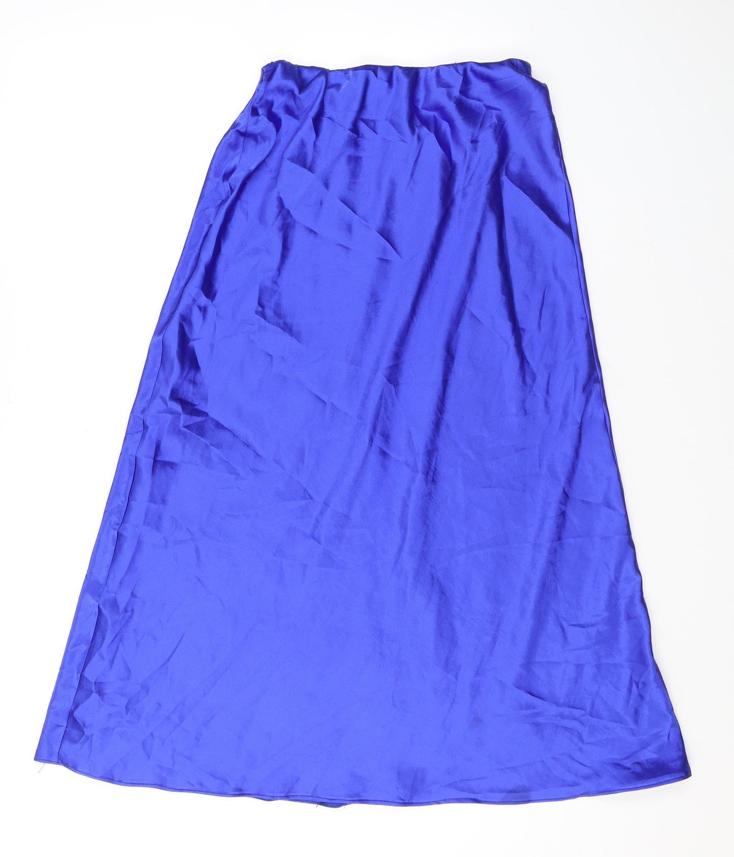 New Look Womens Purple Polyester A-Line Skirt Size 10