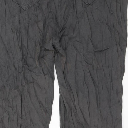 Womens UK Size 14 Dorothy Perkins Regular Fit  Grey Trousers