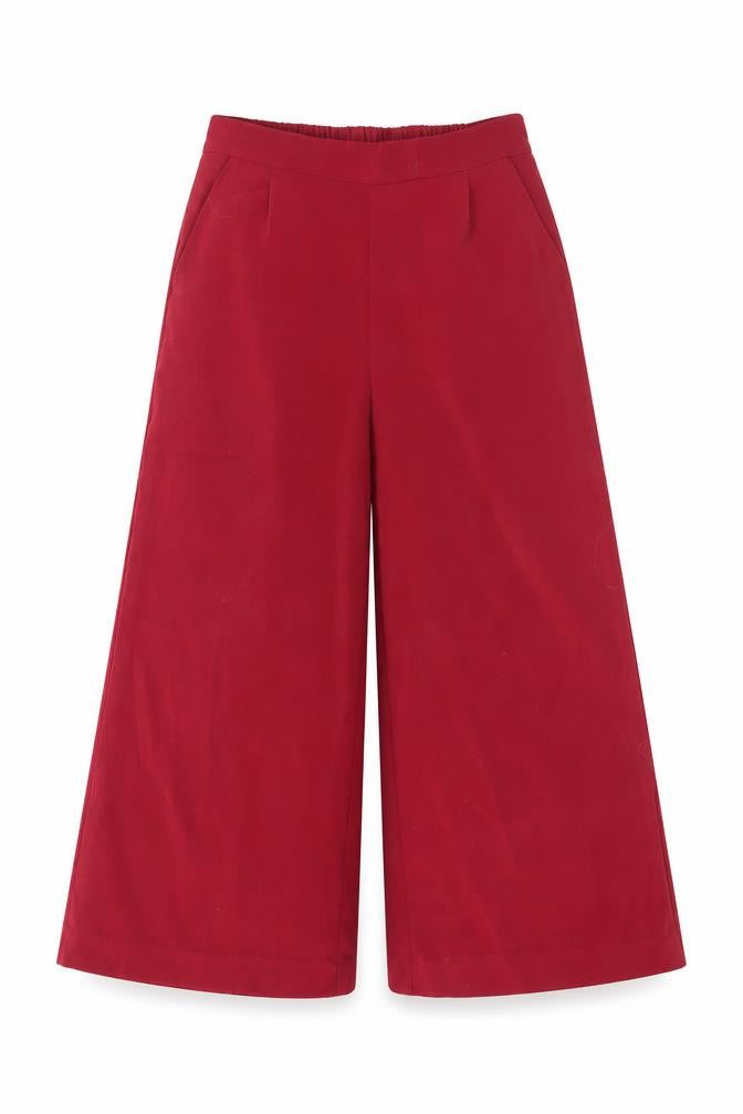 Womens UK Size 8 VERO MODA Regular Fit  Red Trousers