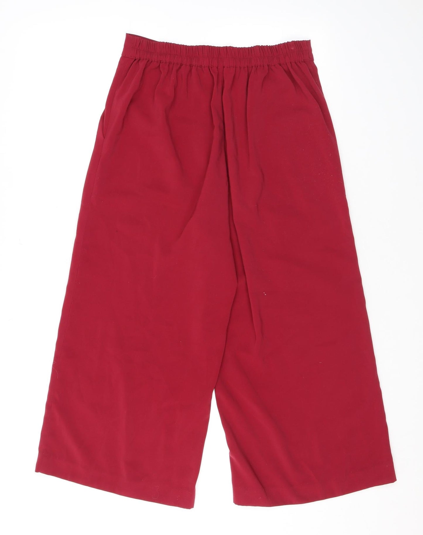 Womens UK Size 8 VERO MODA Regular Fit  Red Trousers