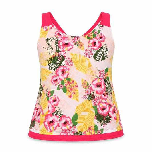 Womens UK Size 10 Avon Pink Basic Tank
