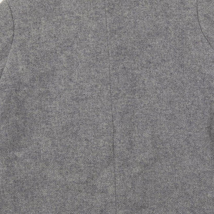 Womens UK Size 16 St Michael Grey Pea Coat