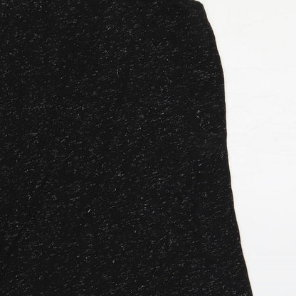 Womens UK Size 10 Dorothy Perkins Black Basic Tank