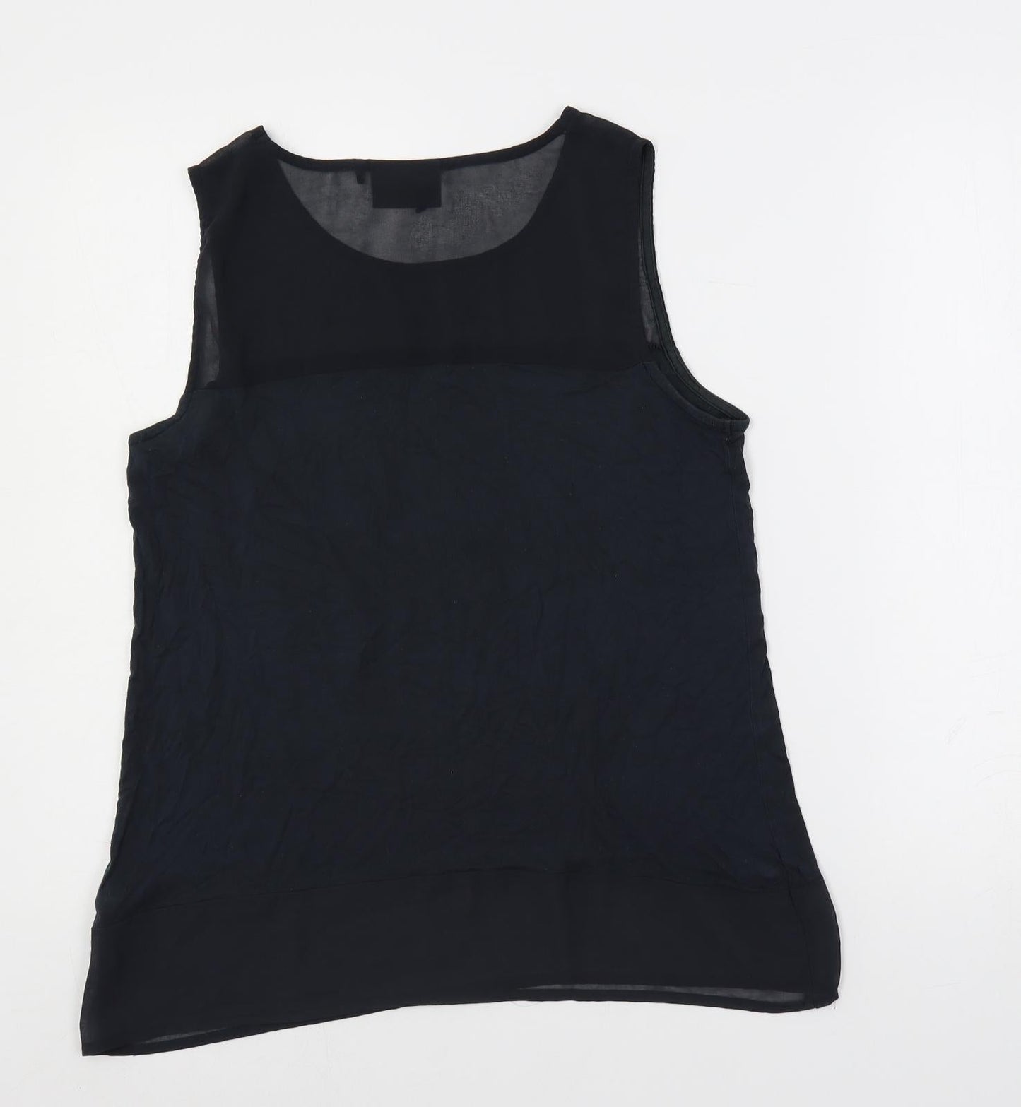Womens UK Size 14 NEXT Blue Basic Tank
