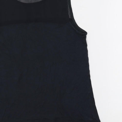 Womens UK Size 14 NEXT Blue Basic Tank