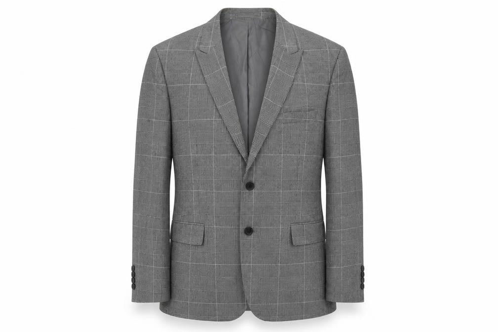 Mens UK Size 44 Moss 1851 Regular Grey Suit Jacket