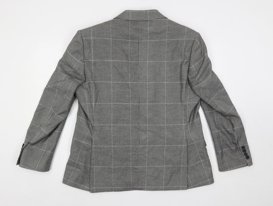 Mens UK Size 44 Moss 1851 Regular Grey Suit Jacket