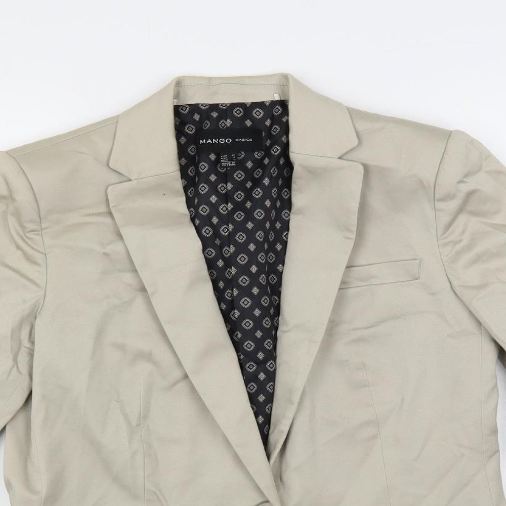 Womens UK Size 8 Mango Beige Jacket