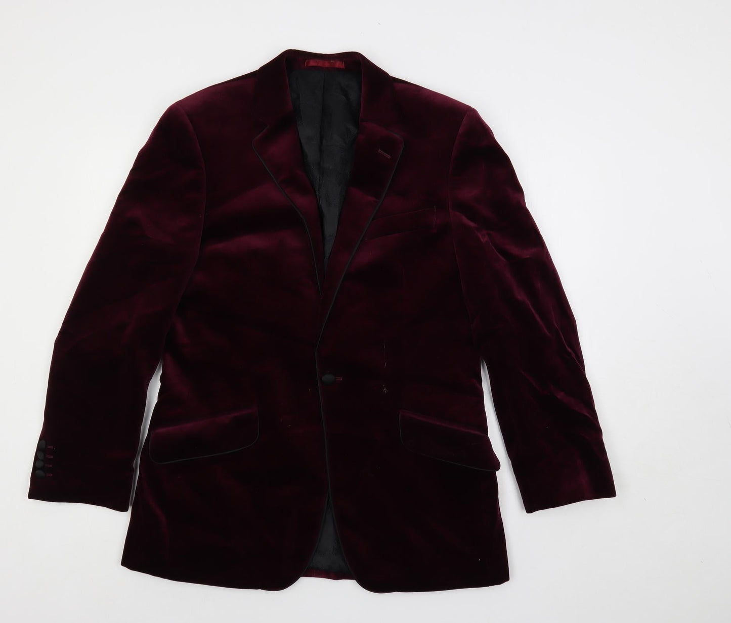 Mens UK Size 38 Brook Taverner Regular Red Suit Jacket