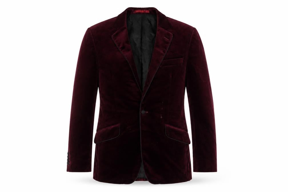 Mens UK Size 38 Brook Taverner Regular Red Suit Jacket