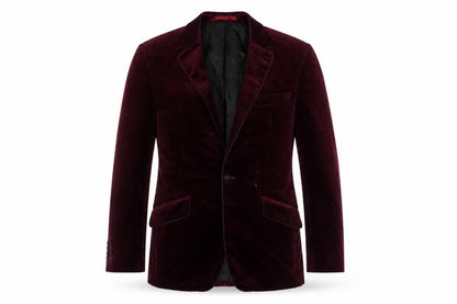 Mens UK Size 38 Brook Taverner Regular Red Suit Jacket