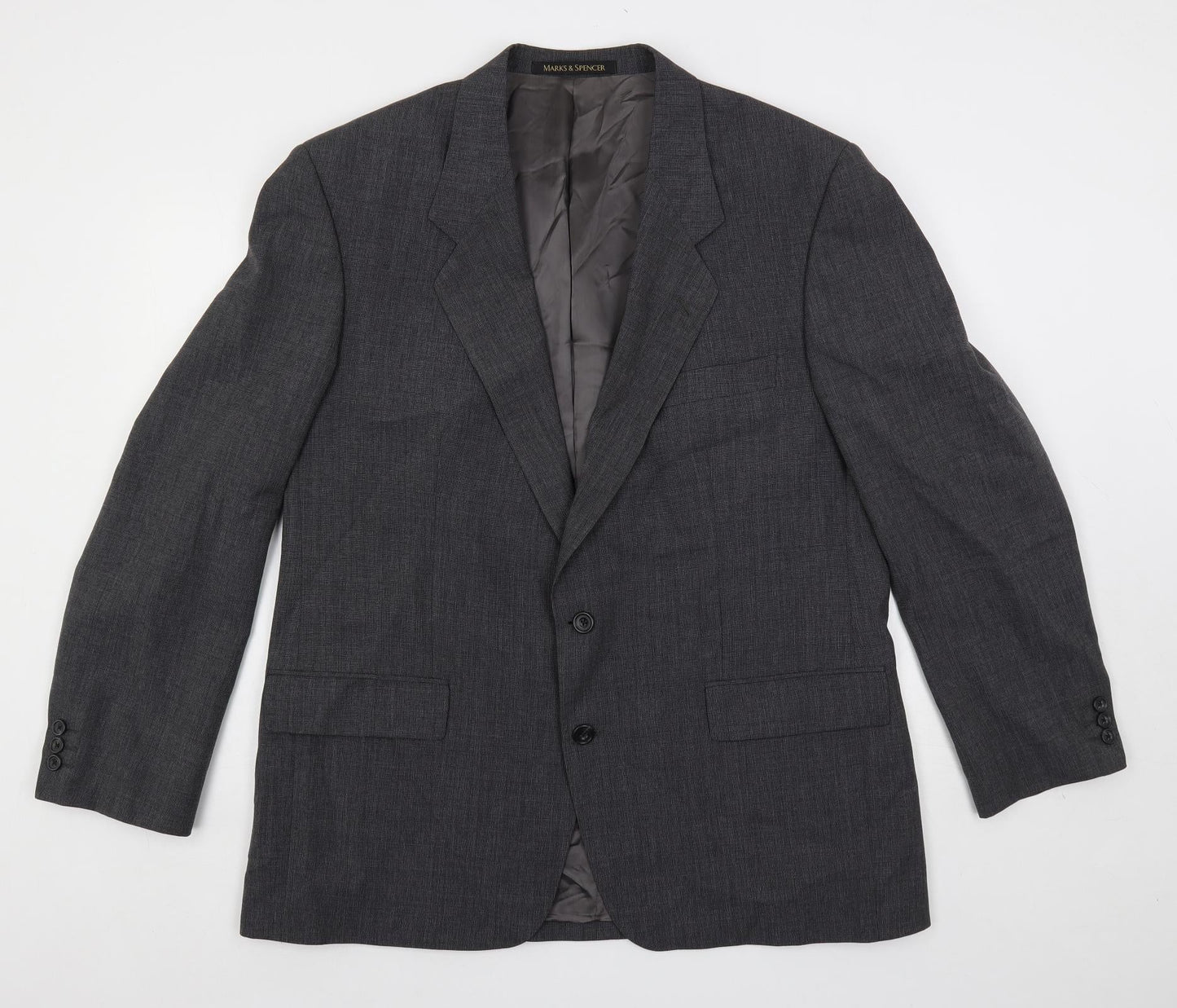 Mens UK Size 44 Marks and Spencer Regular Grey Suit Jacket