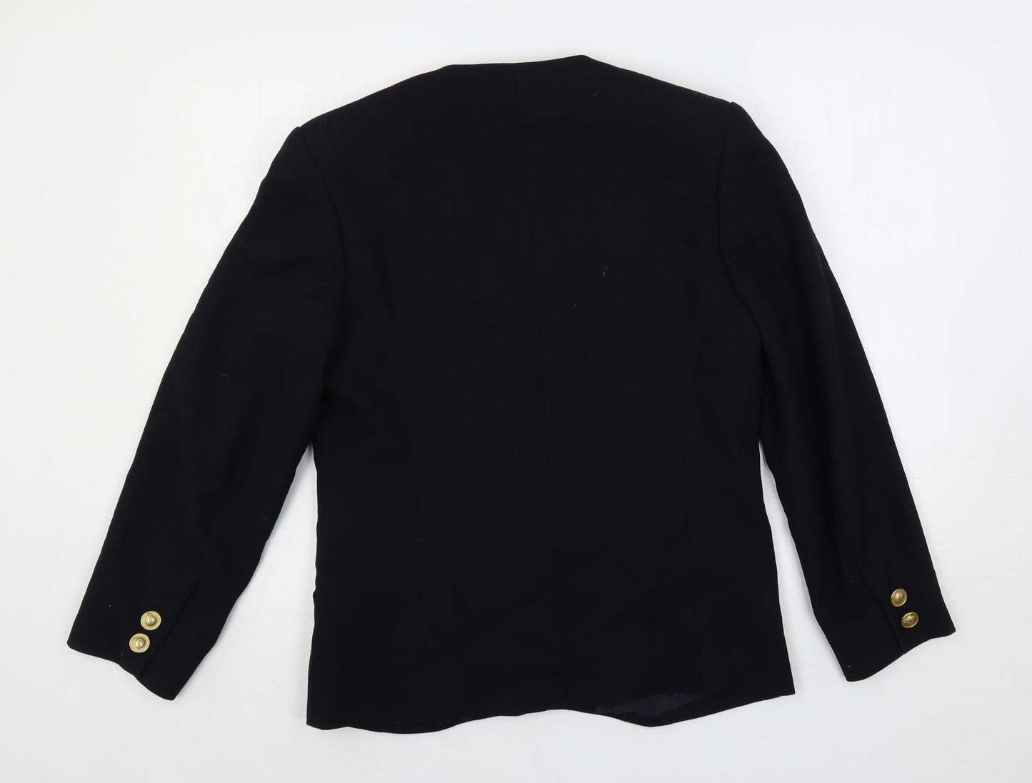 GARDEUR Womens Blue Jacket Blazer Size 12 Button