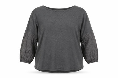 Womens UK Size XL Yoins Grey Basic T-Shirt