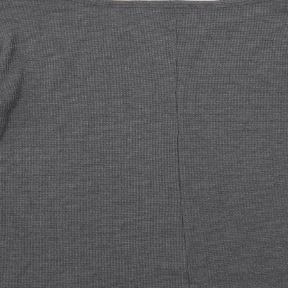 Womens UK Size XL Yoins Grey Basic T-Shirt