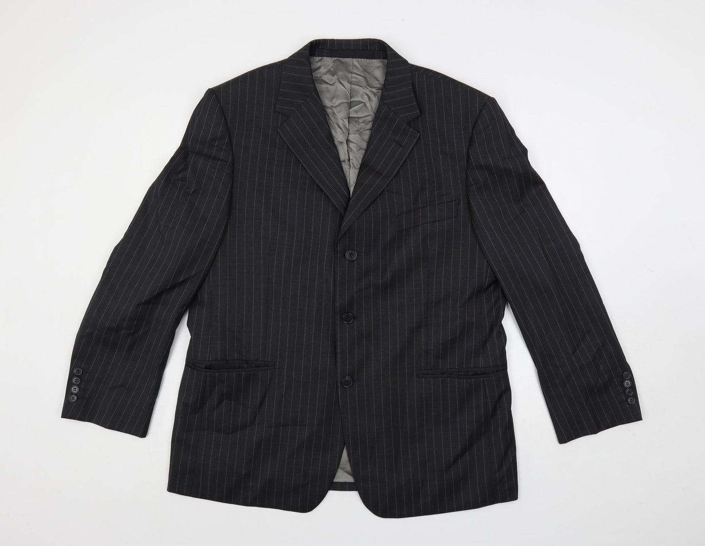 Mens UK Size 44 Marks and Spencer Regular Green Suit Jacket