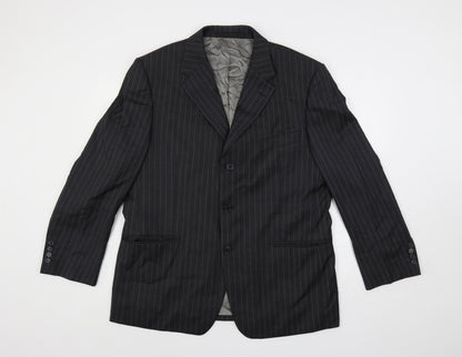 Mens UK Size 44 Marks and Spencer Regular Green Suit Jacket