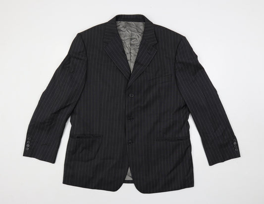 Mens UK Size 44 Marks and Spencer Regular Green Suit Jacket