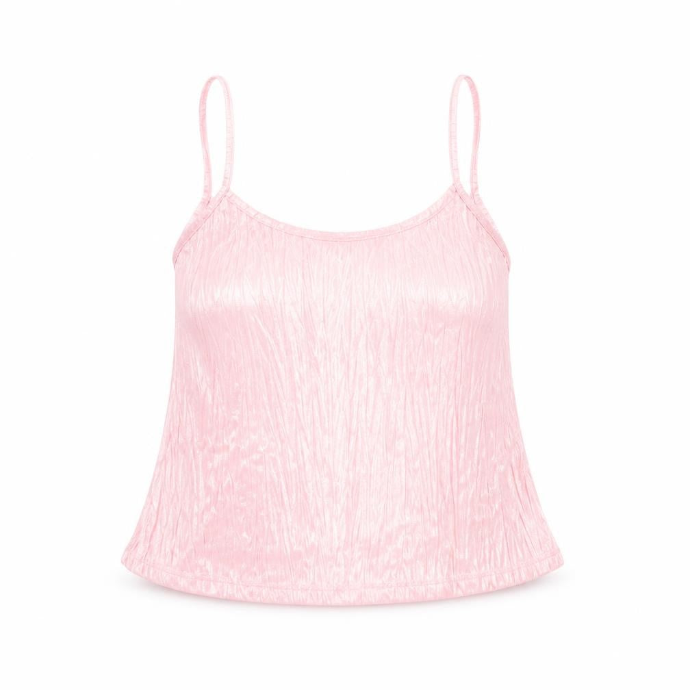 Womens UK Size 8 Topshop Pink Camisole T-Shirt