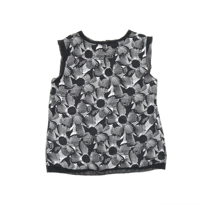 Womens UK Size 12 Mercer & Madison Black Basic T-Shirt