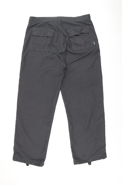 Mens UK Size XL Westworld Regular Fit  Grey Trousers