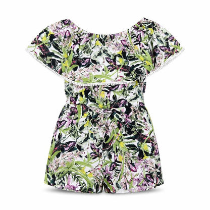 Womens UK Size 8 NEXT One-Piece Multicoloured Playsuit