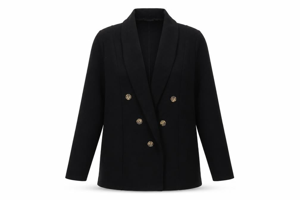 Womens UK Size 10 PRETTYLITTLETHING Black Jacket