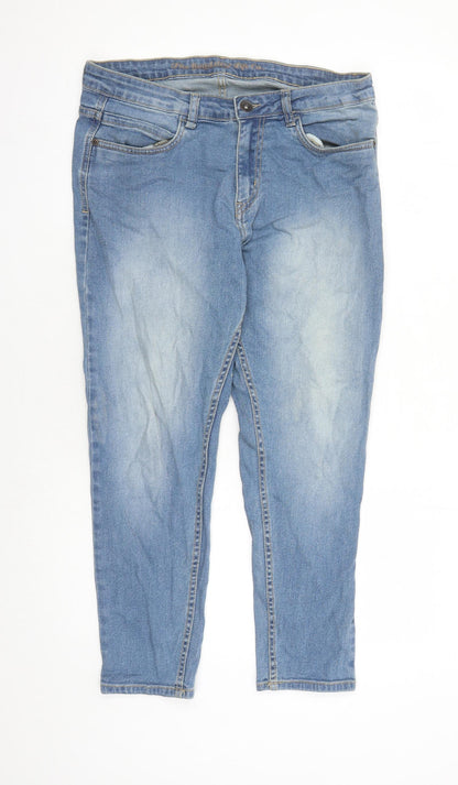 Mens UK Size 32 in The Roadster Life Regular Fit Skinny Blue Jeans