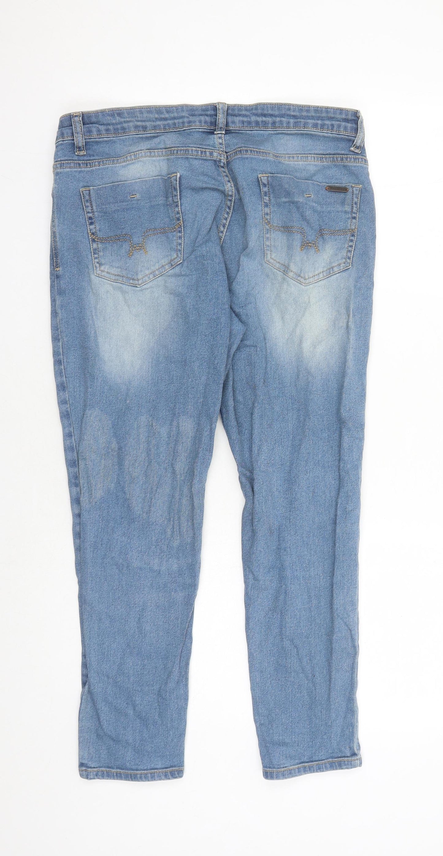 Mens UK Size 32 in The Roadster Life Regular Fit Skinny Blue Jeans