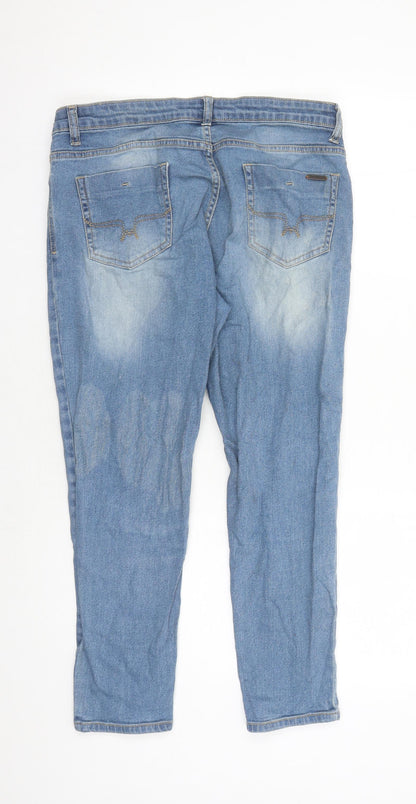 Mens UK Size 32 in The Roadster Life Regular Fit Skinny Blue Jeans