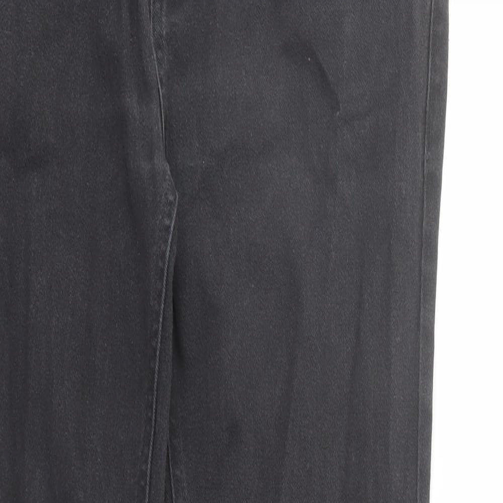 Denim & Co. Mens Grey Cotton Skinny Jeans Size 30 in L32 in Regular Zip