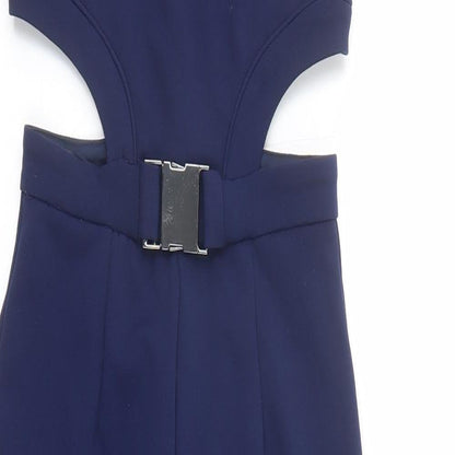 Womens UK Size 8 ASOS One-Piece Blue Playsuit