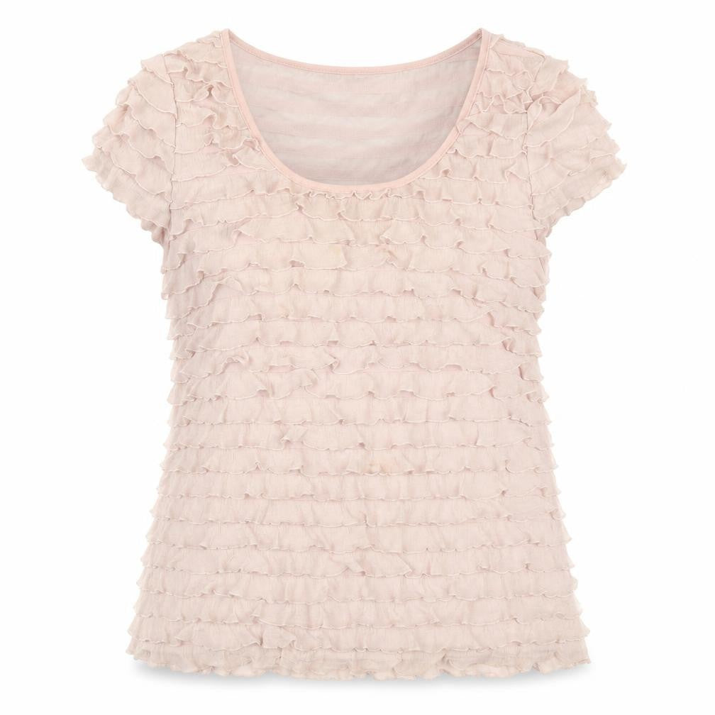 Womens UK Size 16 Phase Eight Beige Basic T-Shirt