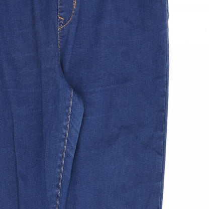Denim & Co. Womens Blue Cotton Jegging Jeans Size 10 L30 in Regular